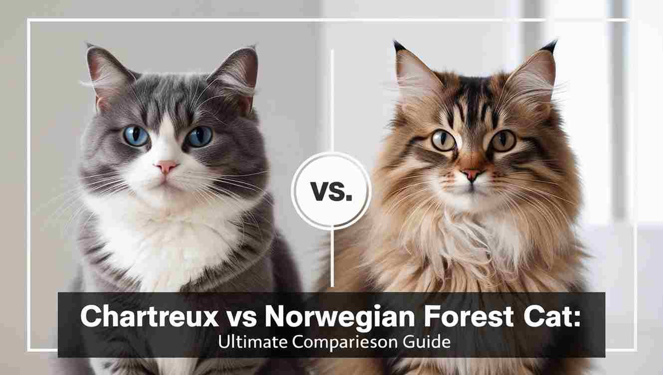 Chartreux vs Norwegian Forest Cat