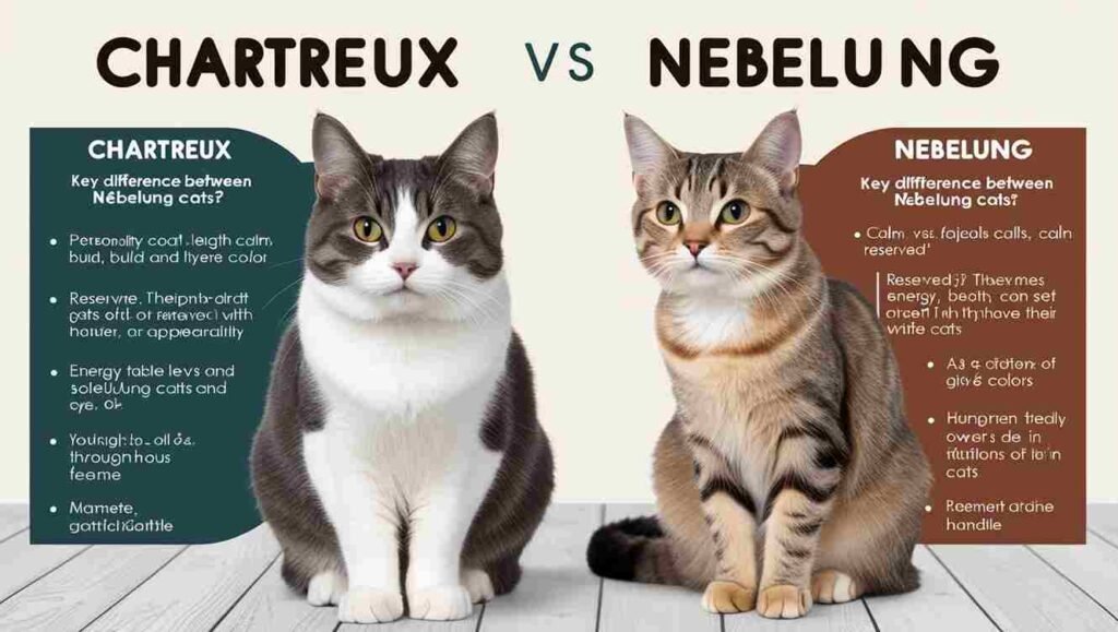 Chartreux vs Nebelung